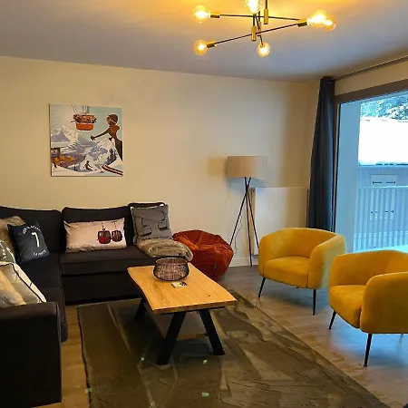 Quiet Apart Garage Terrasse Apartamento Chamonix
